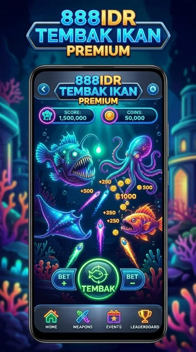 Tampilan utama aplikasi 888idr dengan berbagai pilihan aplikasi.