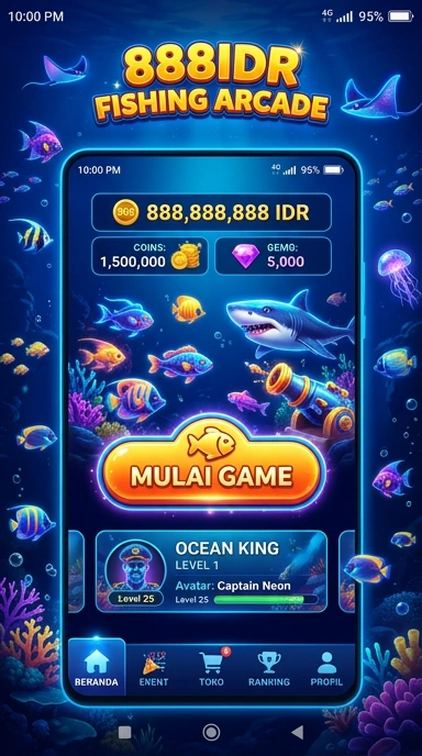 Halaman unduh APK di 888idr yang mudah diakses.
